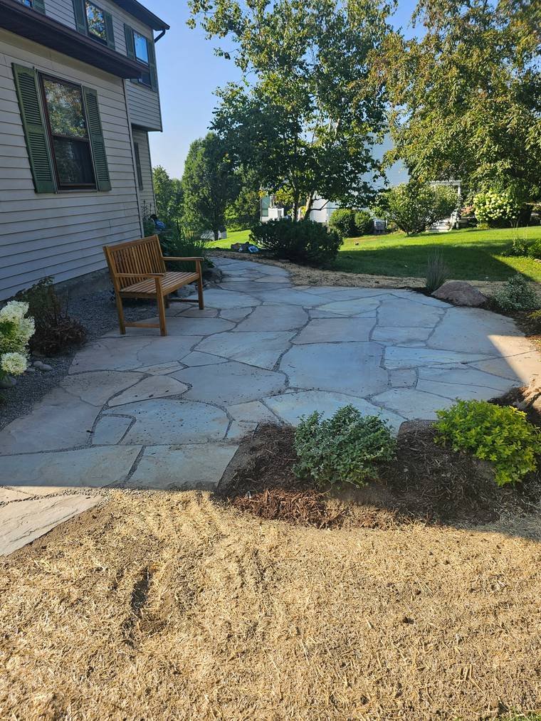 Natural Flagstone Patio — Chunchy's Contracting Corp, Westchester County, NY